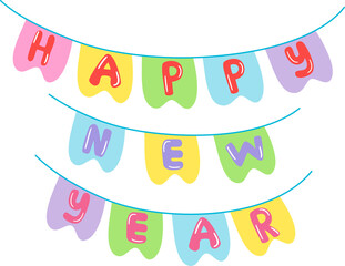 new year element banner