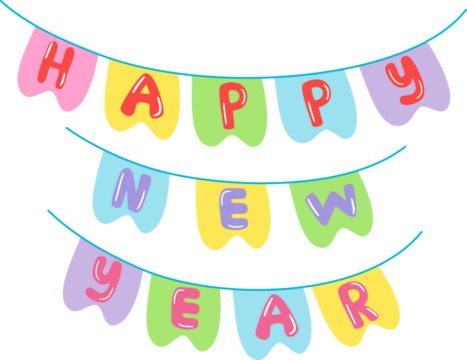 new year element banner