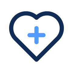 Obraz premium healthcare outline color icon