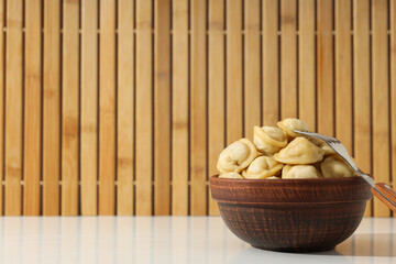 Dumplings, concept of tasty food, dough food