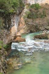 The Strait of Priego and the Escabas River in Cuenca