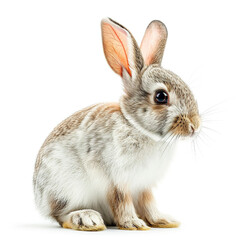 rabbit isolated on white background