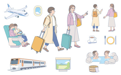 旅行　イメージ素材