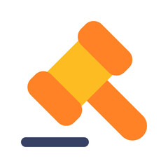 auction flat icon