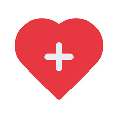 Obraz premium healthcare flat icon