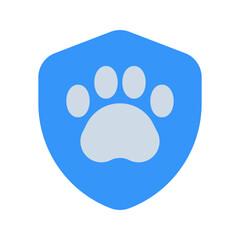 pet insurance flat icon