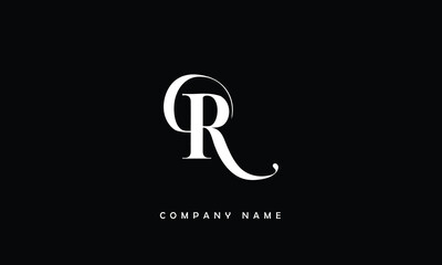 PR, RP, P, R Abstract Letters Logo Monogram