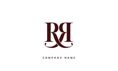 RR Abstract Letters Logo Monogram