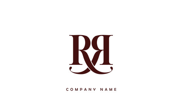 RR Abstract Letters Logo Monogram