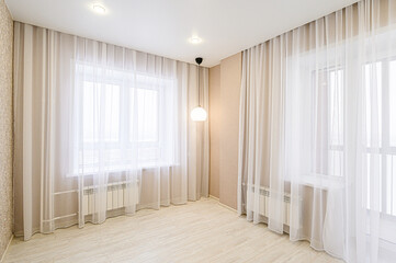 standard room interior apartment. view kind of decor home decoration in hostel house for sale. empty room renovated