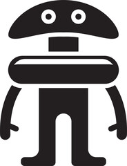 Robot Character Icon
