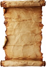 Fototapeta premium Old worn paper sheet manuscript