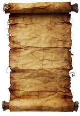 Old worn paper sheet manuscript - obrazy, fototapety, plakaty