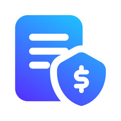 claim gradient fill icon