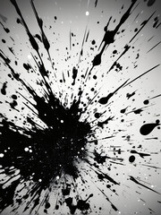 abstract splattered background