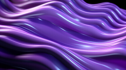 Obraz premium abstract colorful glowing wavy perspective with fractals and curves background 16:9 widescreen wallpapers