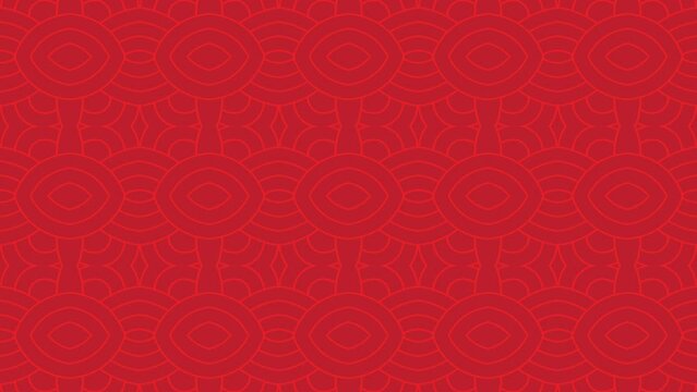 Motion graphic of abstract background with chinese new year. Chinese New Year Celebration loop background decoration.
