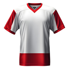 Sport jersey uniforms, isolated on transparent background