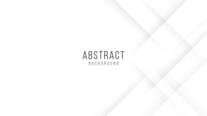 Abstract white shape with futuristic concept background for certificate, presentation - obrazy, fototapety, plakaty