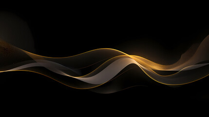Technology abstract lines background and light effects, technology sense background