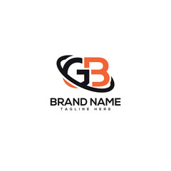 Abstract letter GB BG company Logo Design vector. Initials Business logo.