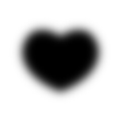 Black Heart Blur Aurora Black Heart Aura Black Heart Black Heart Blurred Png Transparency Background