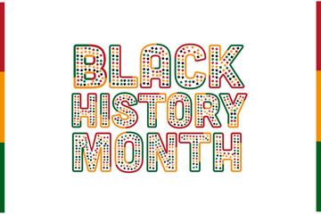 Black history month, vector illustration design Black history month, Celebrating Black History Month,American and African People Black History Month.