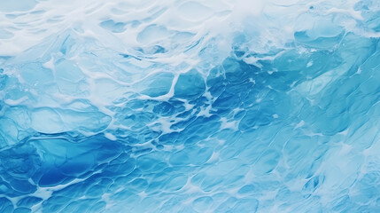 Fototapeta na wymiar Abstract water ocean wave, blue, aqua, teal texture. Blue and white water wave web banner Graphic Resource as background for ocean wave abstract. Backdrop for copy space text.