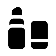 lipstick glyph icon