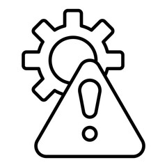   Crisis Management Cache line icon