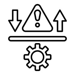   Crisis Control Chest line icon