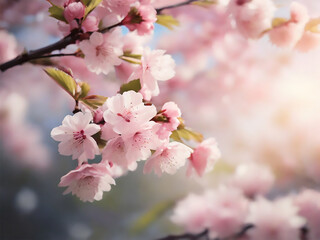cherry blossom blooming flower