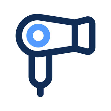 recommend clip art: hair dryer outline color icon