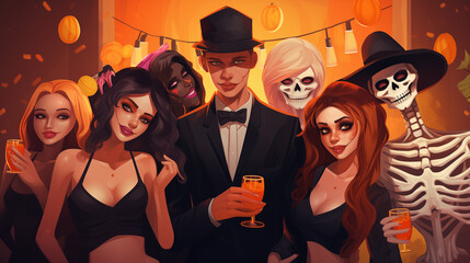 Halloween Digital Illustration