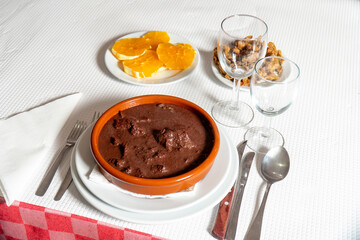 Brimming with Alentejo tradition, the photo showcases a delightful plate of 