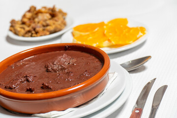 Brimming with Alentejo tradition, the photo showcases a delightful plate of 