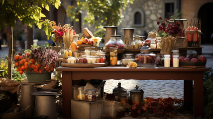 Fototapeta premium Raw food