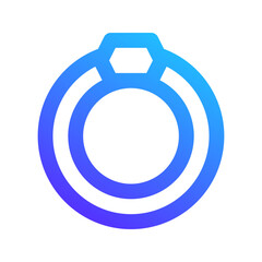 ring gradient icon