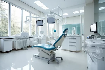 Fototapeten Cutting-edge dental center. comprehensive treatments for exceptional oral care solutions © sorin