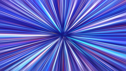 Blue speed force lights abstract background.