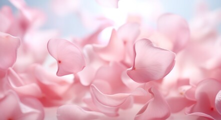 pink rose petals background, in spring, wallpaper