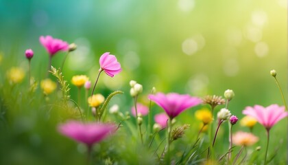 Spring flower plant grassland