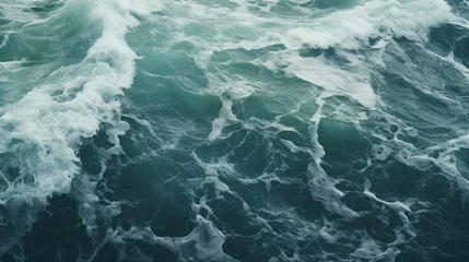 Tuinposter Turbulent Waters of the Norwegian Sea © Andreas