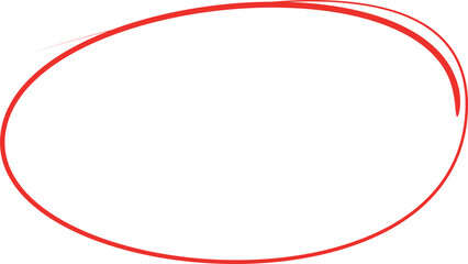 Red Ink Circle Highlighter
