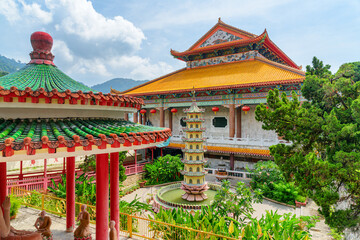 Awesome view of the Kek Lok Si Temple, Penang, Malaysia