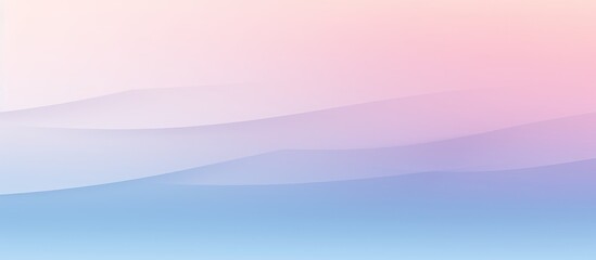 Soft Pastel Gradient Background with Flowing Abstract Waves, Perfect for Calm and Soothing Designs