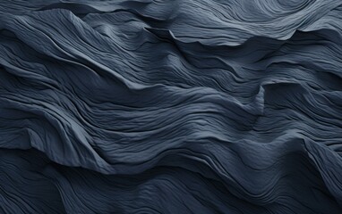 A captivating abstract pattern in slate grey, evoking the tranquil ripples of a calm sea, perfect as a versatile backdrop. Generative AI.