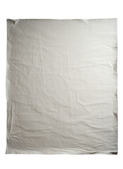 Obraz premium paper, full blank sheet of cotton handmade paper, on black background, PNG, fondo transparente