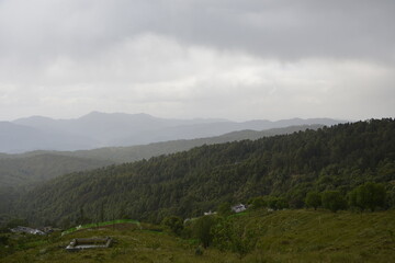 Travelling in mountains