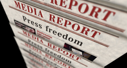 Press freedom newspaper printing media